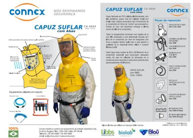 Imagem ilustrativa de Capuz para linha de ar